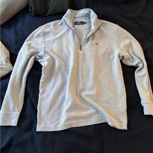 Vineyard Vines Light Blue Quarter Zip